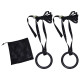 Tunturi Gym Rings ABS, Dia 23cm, 28mm, Incl Belt 3,8cm*4,6m